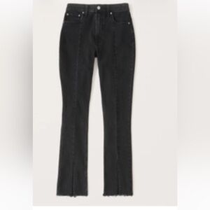 Abercrombie & Fitch Black Flare Jeans